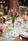 Fake Flowers Artificial Tulip Flower Purple in Clear Vase, Real Touch EVA Tulip Arrangement Suitable for Home Office Fall Decoration, Dining Table Centerpiece